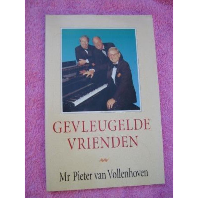 Boek - Gevleugelde Vrienden - Mr. Pieter van Vollenhoven