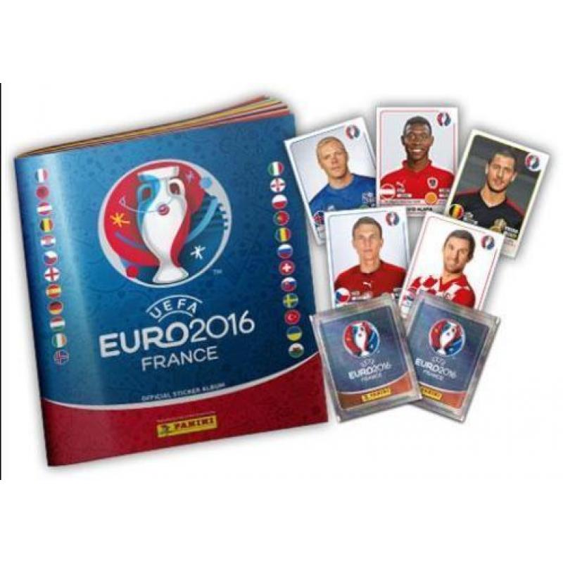Wij zoeken nog: UEFA EURO 2016 Panini Stickers ruilen