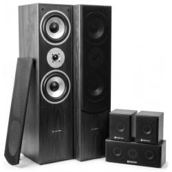 SkyTronic Thuis bioscoop speaker systeem - Zwart - 5 delig