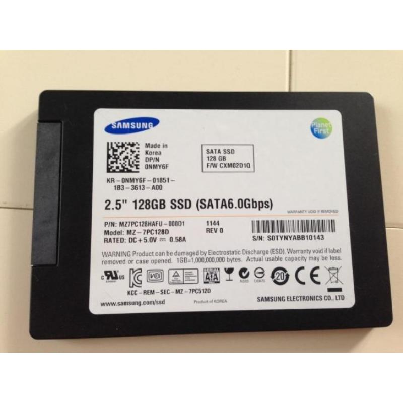 Samsung 2.5" 128Gb SSD (SATA6.0Gbps)