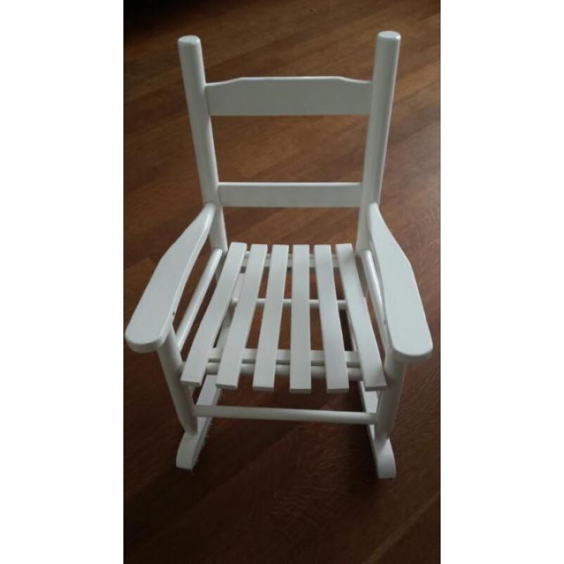 houten kinder schommelstoel