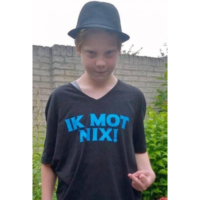 T-shirt "Ik mot nix" Jan Wilm Tolkamp/Normaal in M,L,XL,XXL