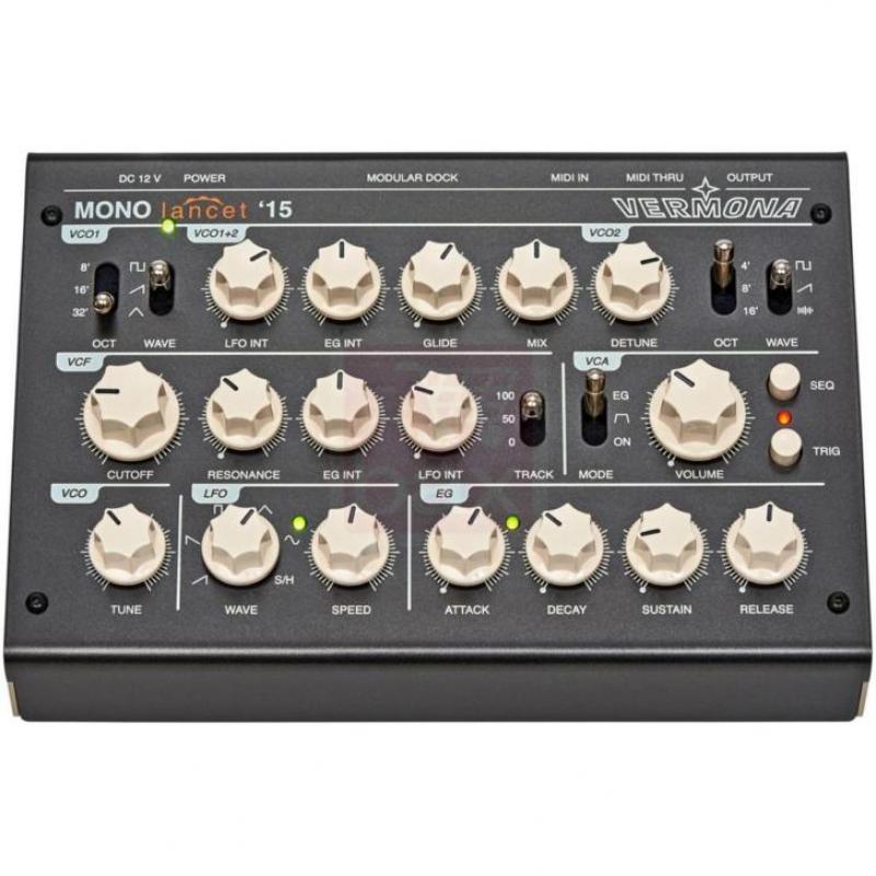 Vermona Mono Lancet '15 analoge synthesizer