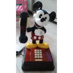 Mickey Mouse Telefoon Vintage