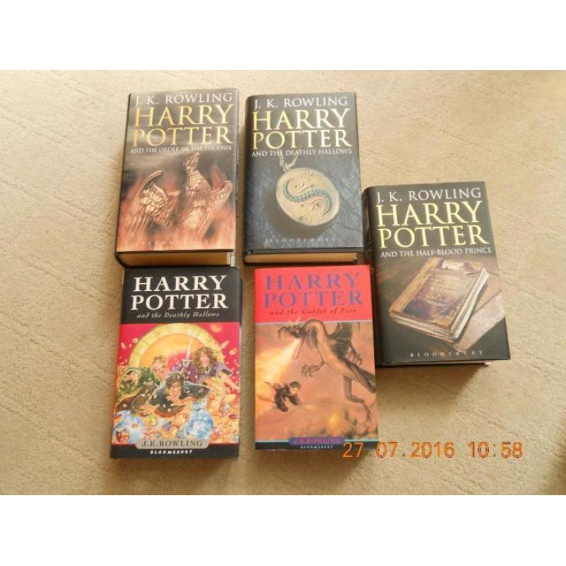 Boeken Harry Potter (Engels)