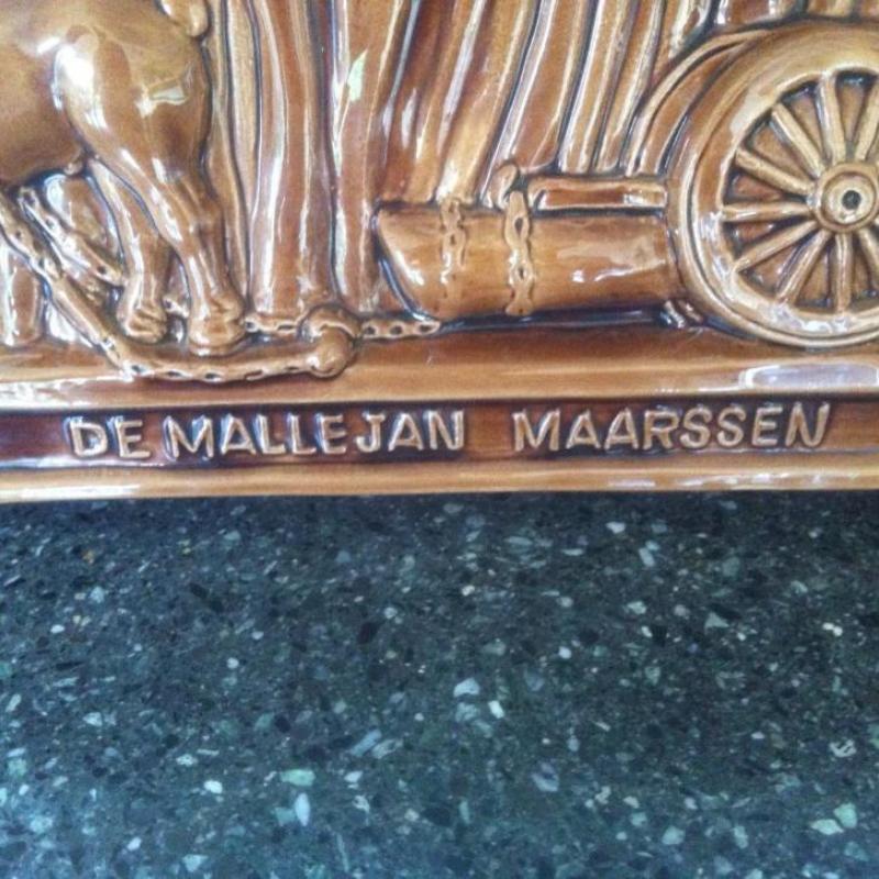 Wandbord van kroeg De Malle Jan in Maarssen
