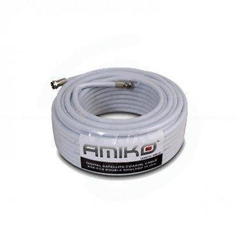 Amiko Dual-Shielded Coax kabel (20 meter)