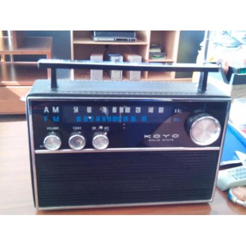 koyo transistor radio oude maar nog in nieuwstaat verkerende