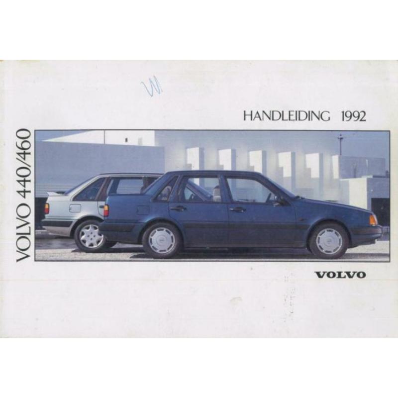 1992 Volvo 440/460 Instructieboekje Nederlands