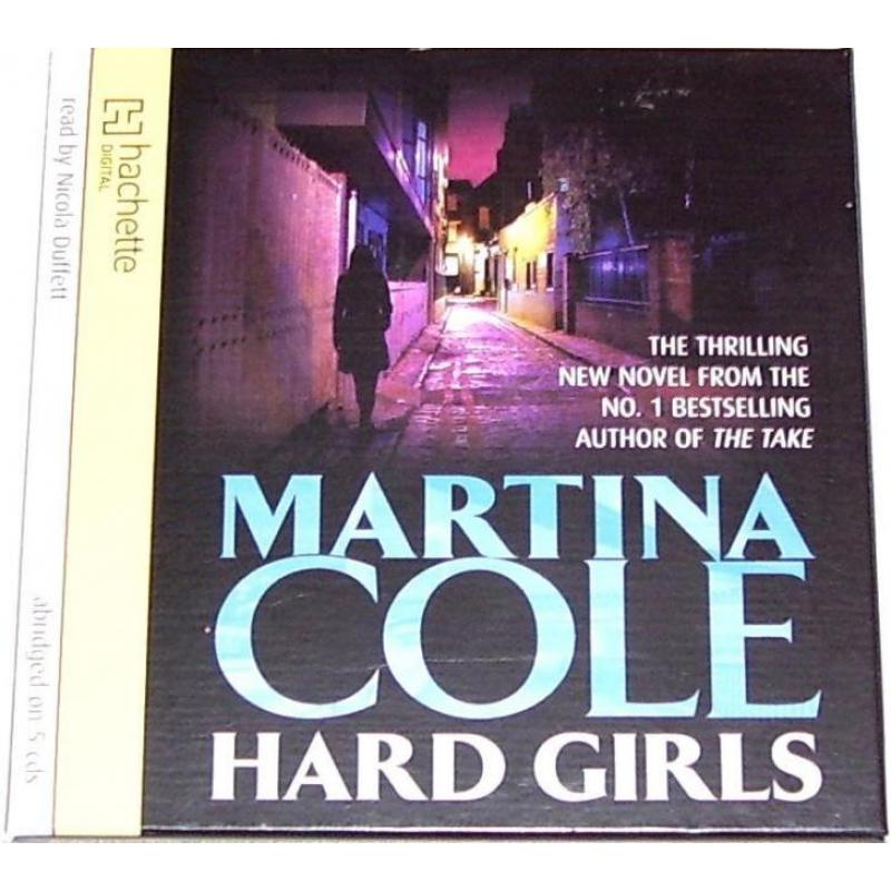 MARTINA COLE Engelse Audiobook 5-Cd HARD GIRLS