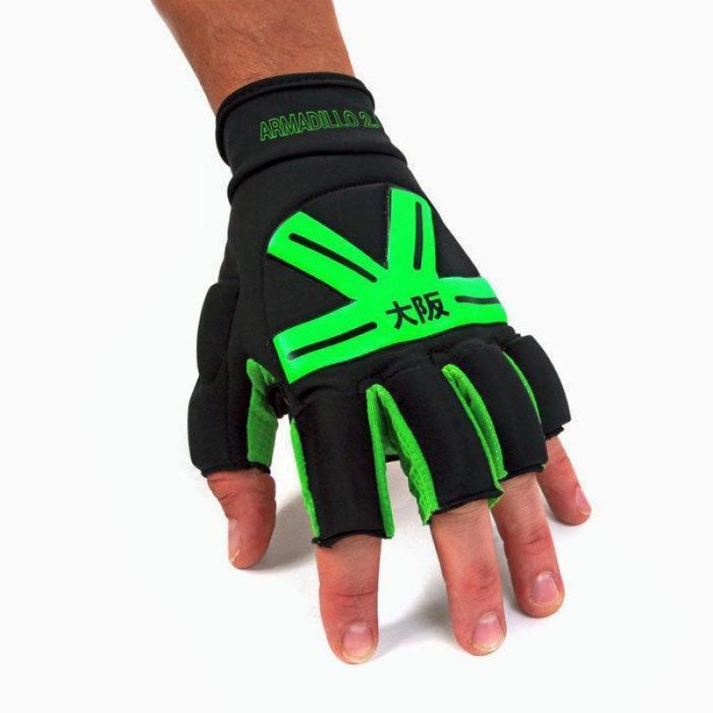 Osaka Armadillo Glove Black/Green (Pre order levering eind