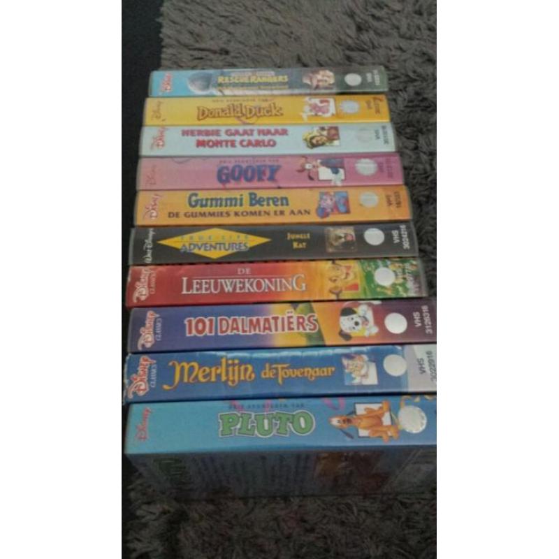 VHS videobanden Disney +recorder