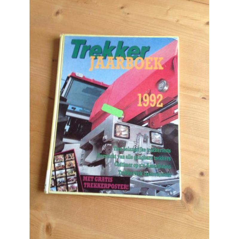 Trekker jaarboek 1992 trekker folder