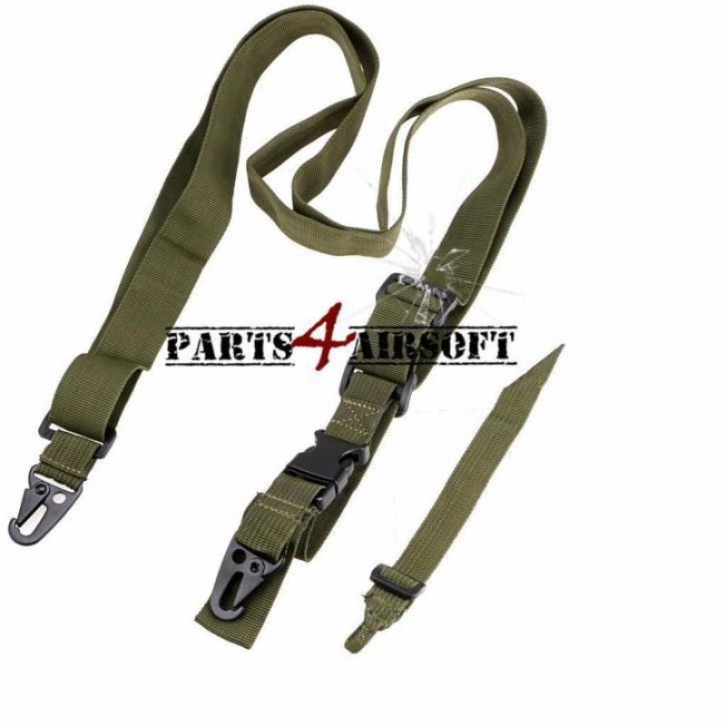 Tactical 3 Points Sling - Olive Drabe Airsoft | P4A 23