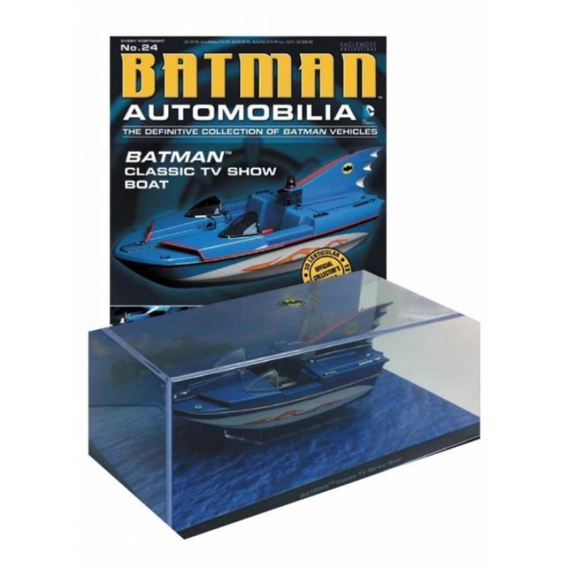 Batman Automobilia Collection #024 Batboat (Classic TV Show)