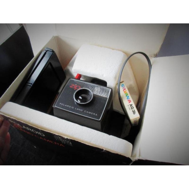 Polaroid Zip Land Camera~Originele Doos + Uitleg~Flitser~Lam