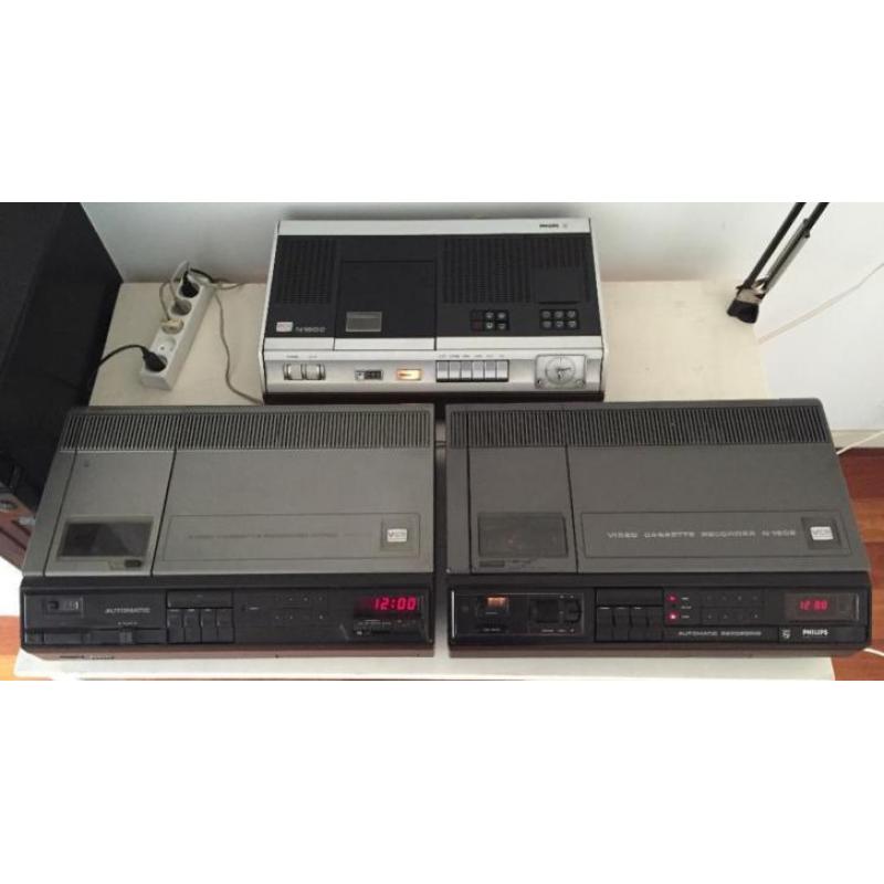 Philips VCR N1500-1502-1700 recorder