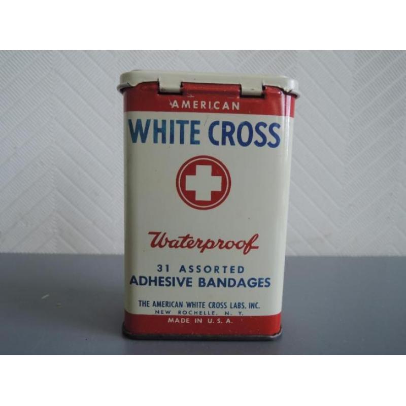 Pleisterblikje van het American White Cross