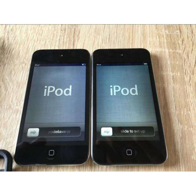 2 ipod's touch 4e generatie te koop in goede staat