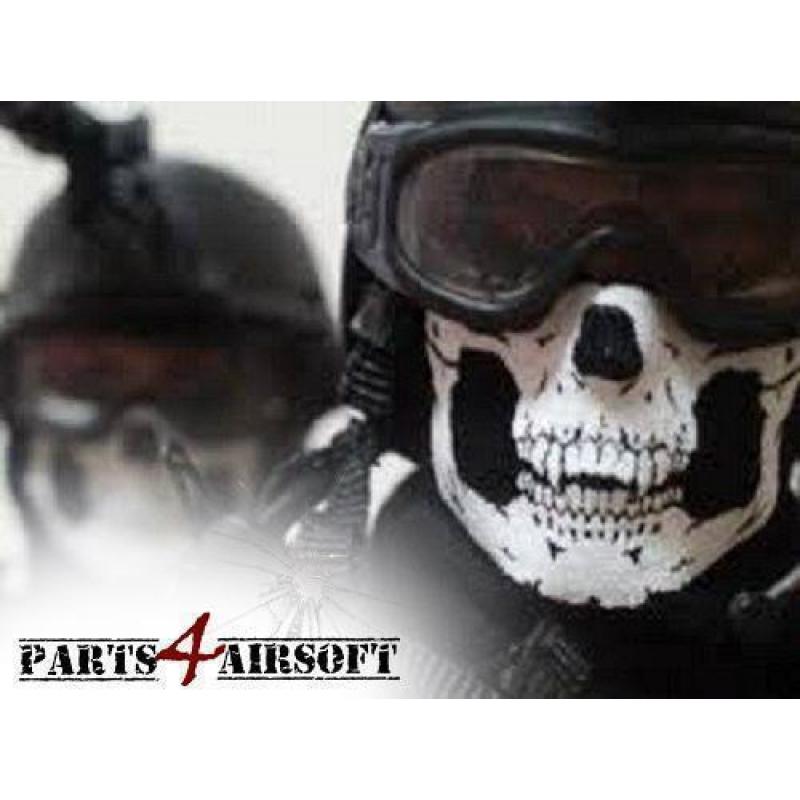 Facemask Skull Gezichtsmasker Doodshoofd | Parts4Airsoft 1