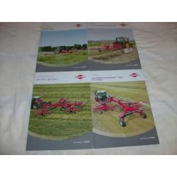 Div.Kuhn landbouwmachines folders