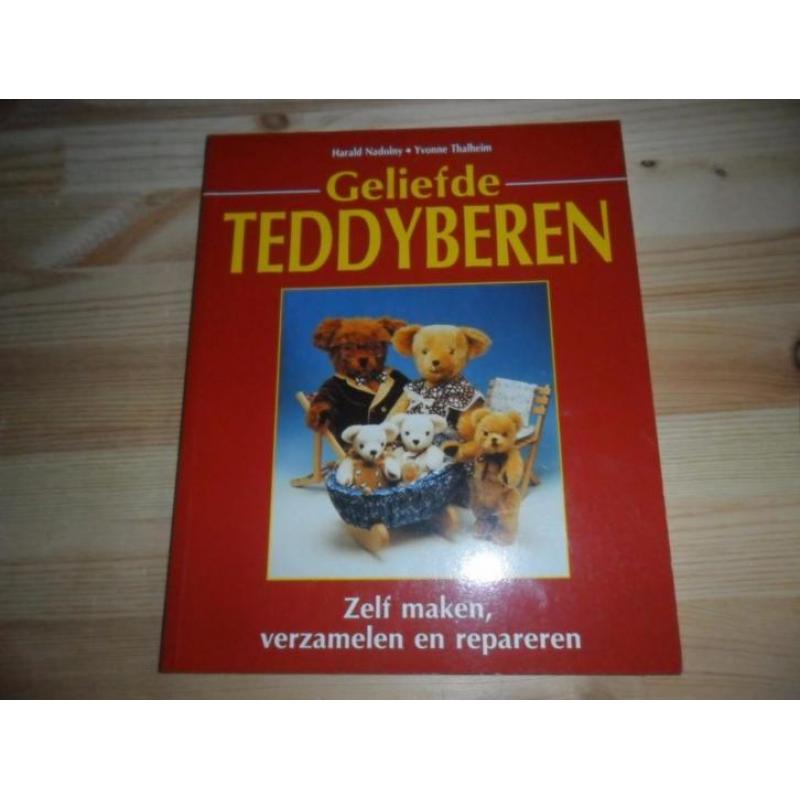 hobby boek - geliefde teddyberen harald nadolny -y.thalheim