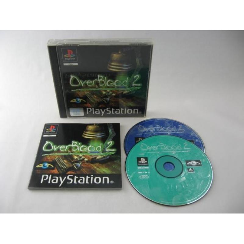 Playstation 1: OverBlood 2 Compleet.