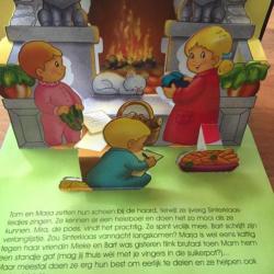 Kom maar binnen Sinterklaas boek pop-up