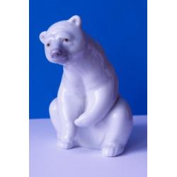 LLadro porseleinenbeeldje witte beer