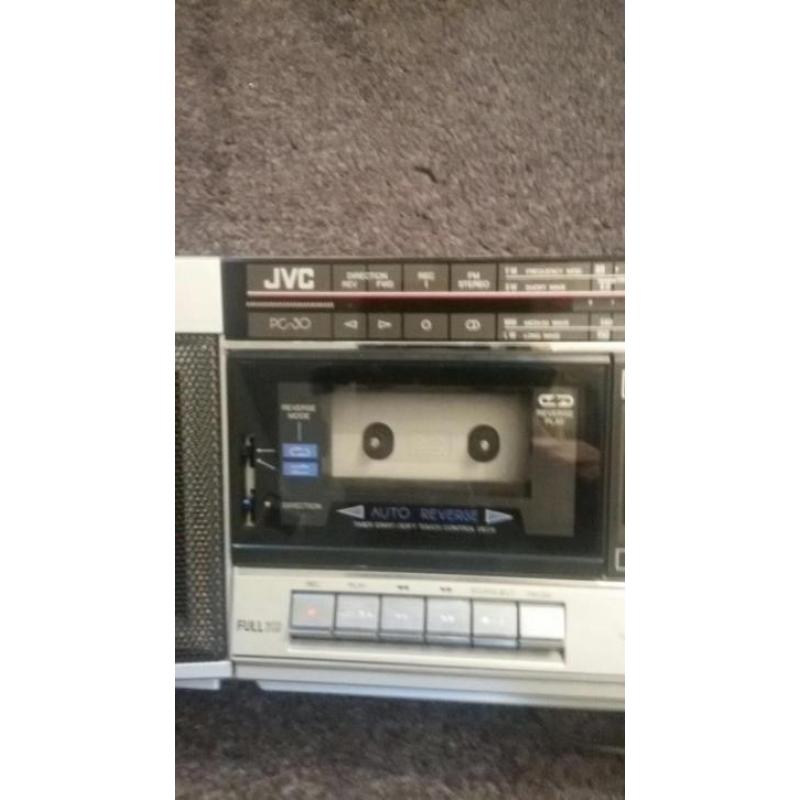 Radio casette JVC