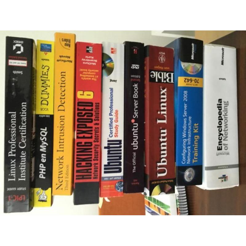 stapel computerboeken