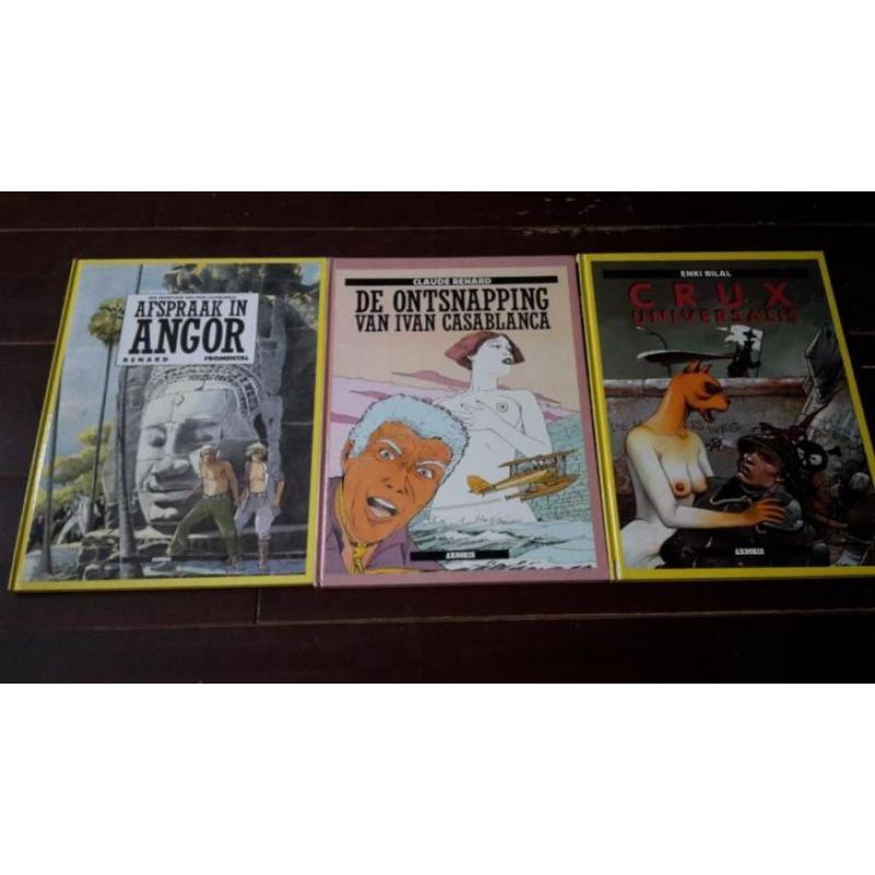 3 Stripboeken uit de Arboris Luxe Reeks: Nummer: 4, 5, & 10