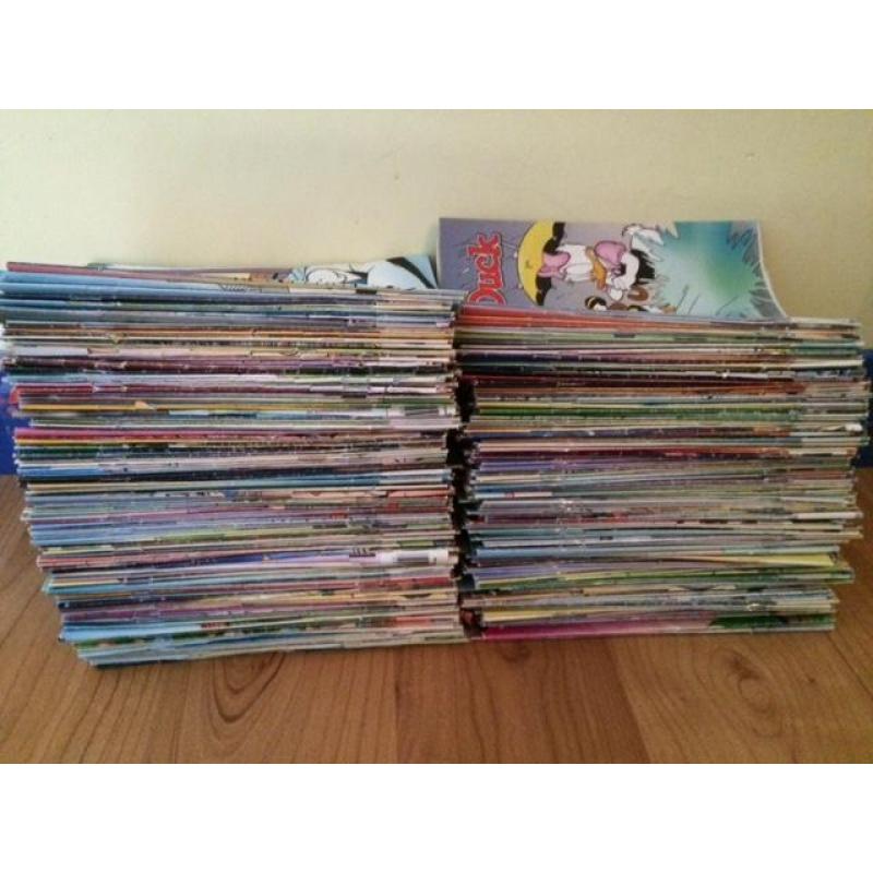 donald duck stripboeken ruim 300 stuks