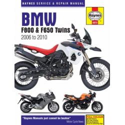 BMW F800 F650 Twins [06-10] Haynes werkplaatsboek manual new