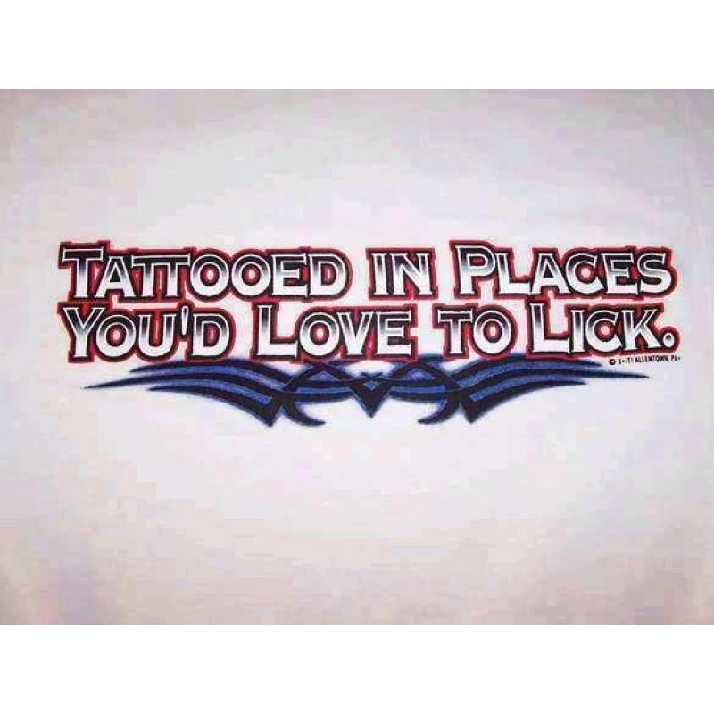 Tattoo t-shirt (Uitverkoop)