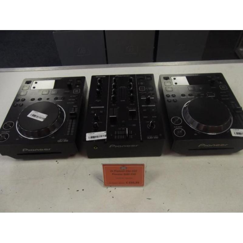 2x Pioneer CDJ-350 + Pioneer DJM-350 / DJ SET