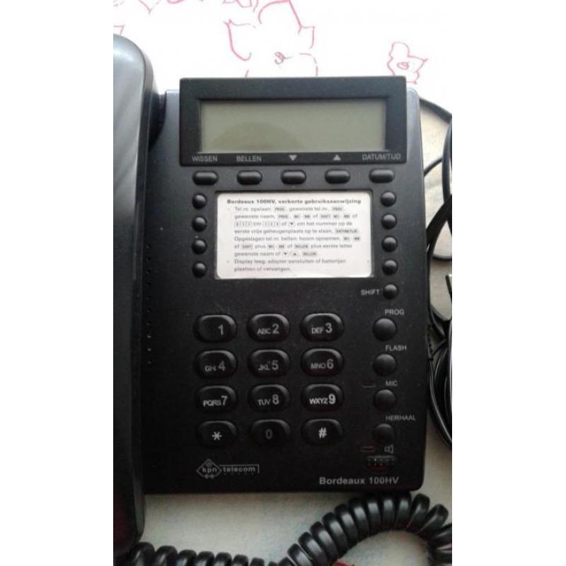 KPN Telecom telefoon Bordeaux 100HV