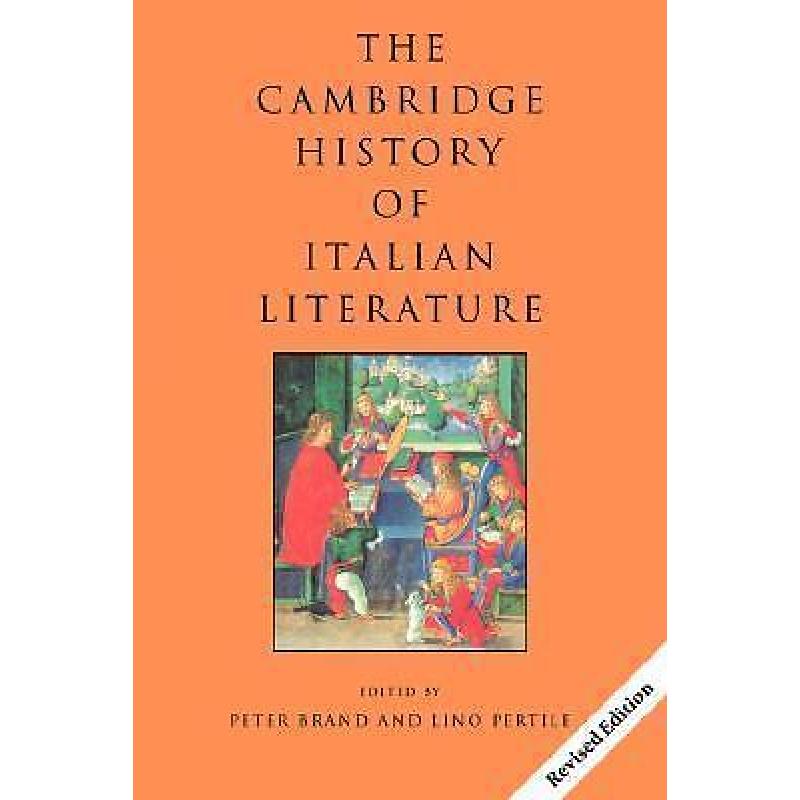 The Cambridge History Of Italian Literature 9780521666220