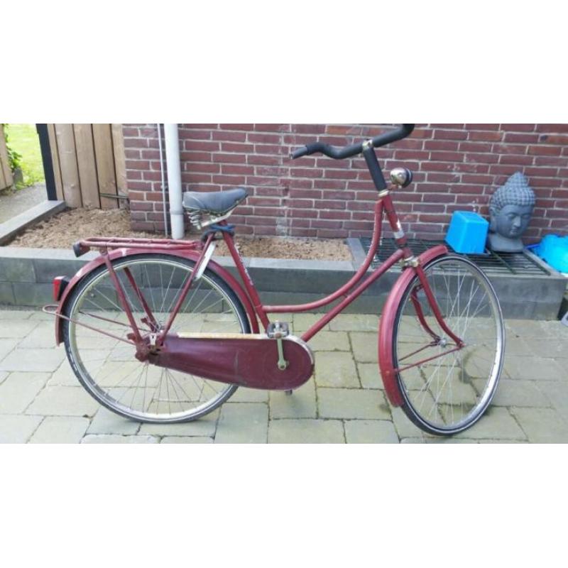 Oma fiets.