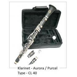 Purcell Bb-Klarinet - in luxe Soft Case CL-40 - vernikkeld