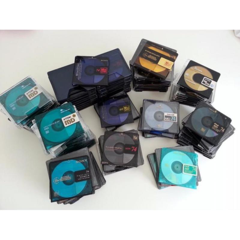 87 mooie minidiscs minidisk Mini MD disc minidisc schijfjes