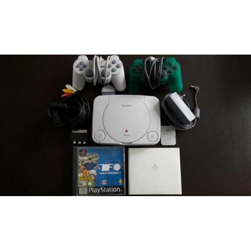 Sony PlayStation PSone (SCPH-102) + 2 DualShock controllers