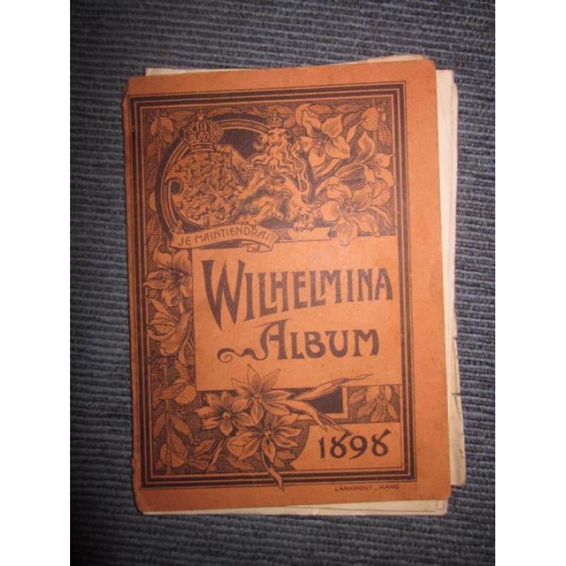 Wilhelmina album 1898 en leven van Juliana