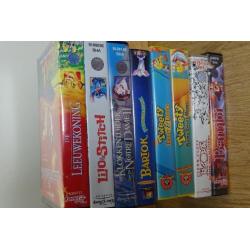 Te koop 16 VHS videobanden van Walt Disney