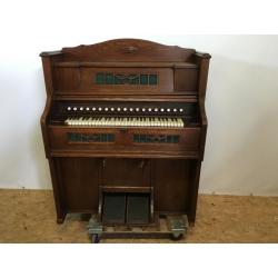 VindGoederen: Antiek Vintage werkend Harmonium "piano/orgel"