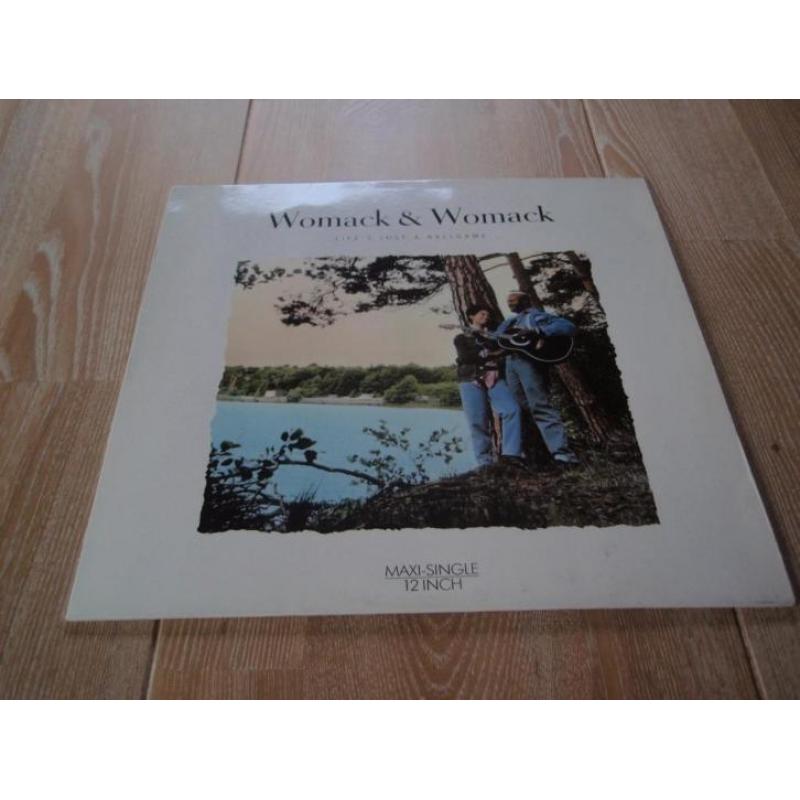 lp Vinyl Langspeelplaat Womack & Womack Life just a ballgame