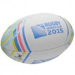 Gilbert Rugby World Cup 2015 Supporter Ball Wit/Roze/Blauw S