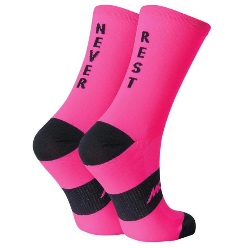 Morvelo Never Rest sokken zwart roze - Heren