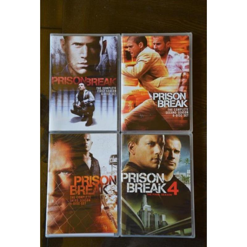 Complete TV Serie PRISON BREAK op DVD - Seizoenen 1 t/m 4