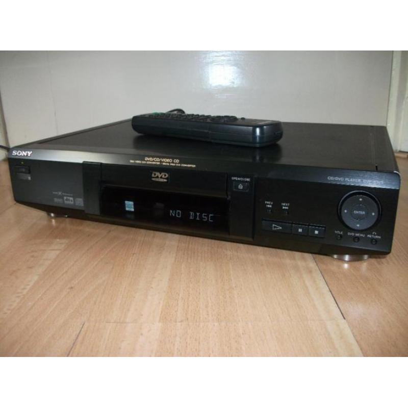 Zeer goede Sony cd/dvd player type DVP-S325